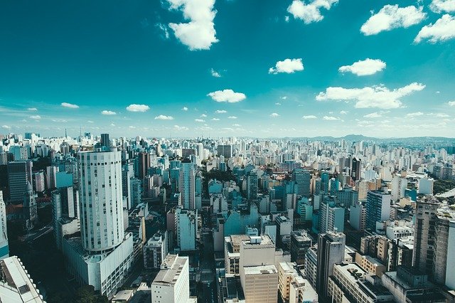 panoráma města v Brazílii